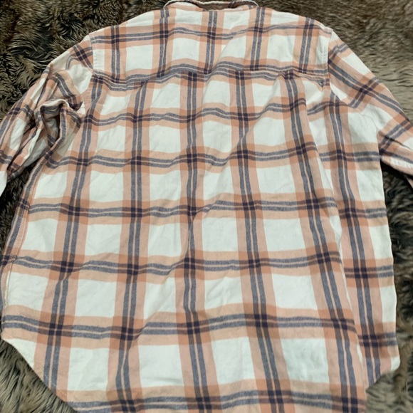 Universal thread women’s button-down long sleeve flannel shirt size L - Picture 4 of 7